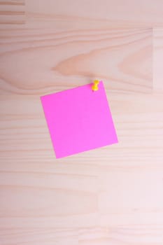 The red standard sheet for records is pinned to the wooden panel.