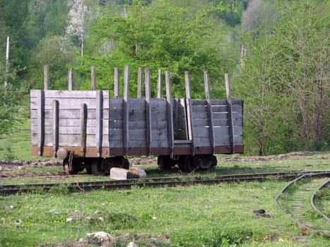 The old railway car