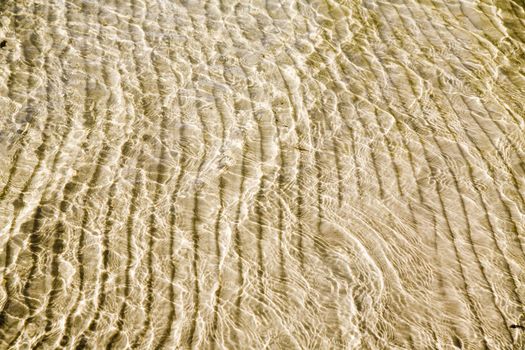 sandy bottom of crystal clear lake - perfect background