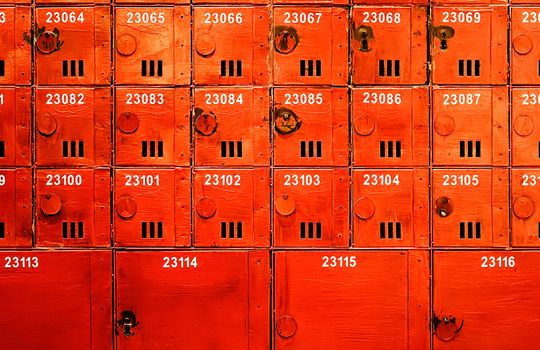 There are many mailbox in old style.
