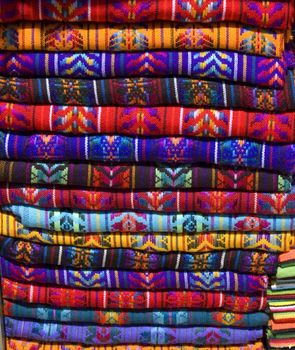 Mayan Blankets for sale in Chiapas, Mexico