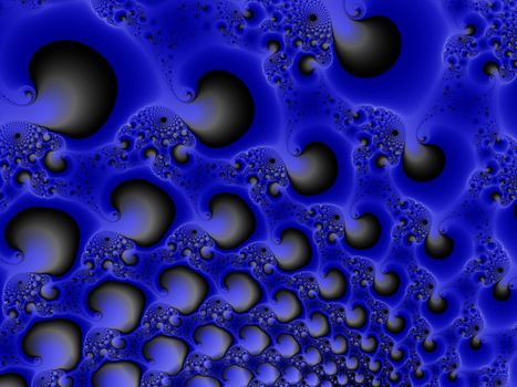 Blue eggs fractal