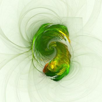Abstract fractal design concept image.