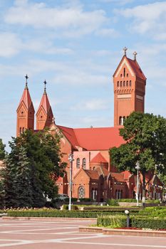 Catholic chapel St Simon and St Elena. Minsk. Belarus.