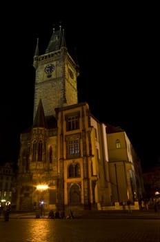 townhall of the old part of Prague