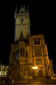 townhall of the old part of Prague