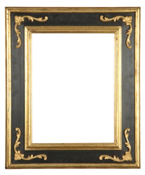 isolated decorative frame with clipping path