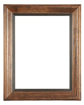 isolated decorative frame with clipping path