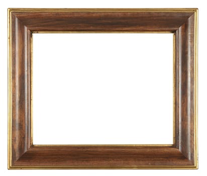 isolated decorative frame with clipping path