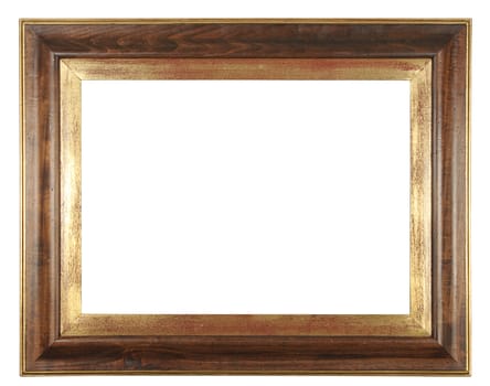 isolated decorative frame with clipping path