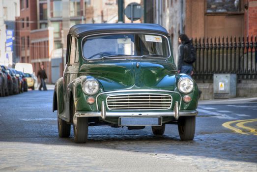 Old Car in Dublin, Ireland, February 2009