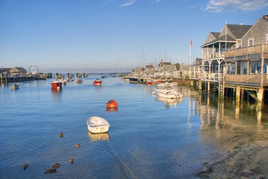 Detail of Nantucket Port, Massachusetts, August 2008