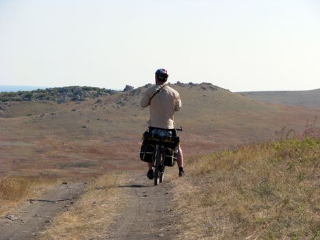Bike trip through the mountains of Ukraine