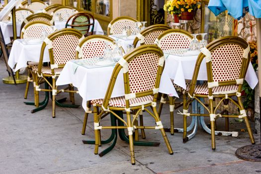 restaurant in Little Italy Quarter, Manhattan, New York City, USA