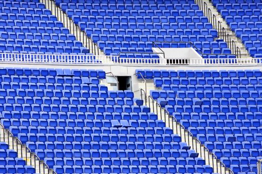 details of empty seats in stadium