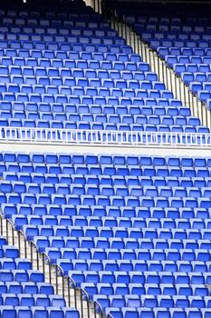 details of empty seats in stadium