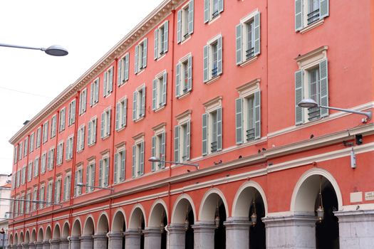 plaza Massena Square in the city of Nice, France