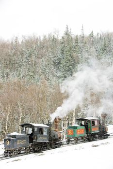 Mount Washington Cog Railway, Bretton Woods, New Hampshire, USA
