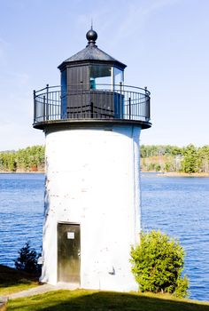 Whitlocks Mill Lighthouse, Calais, Maine, USA