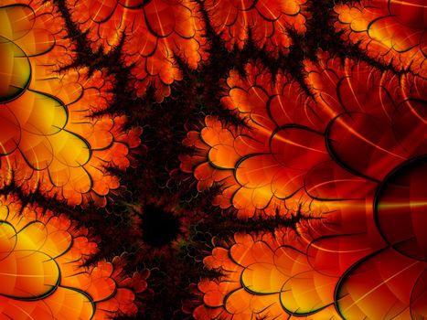 Hot fractal