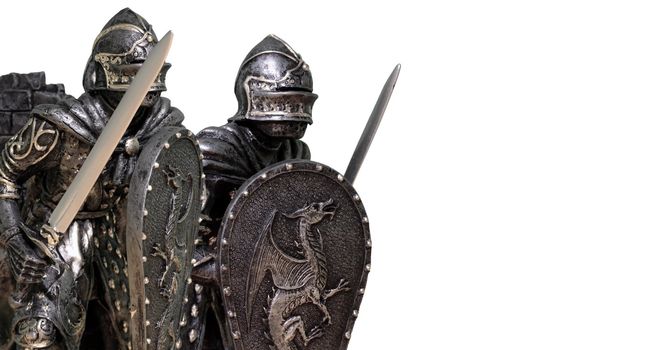 Medieval Knights - Various images depicting re-enactments of medieval period ways of life