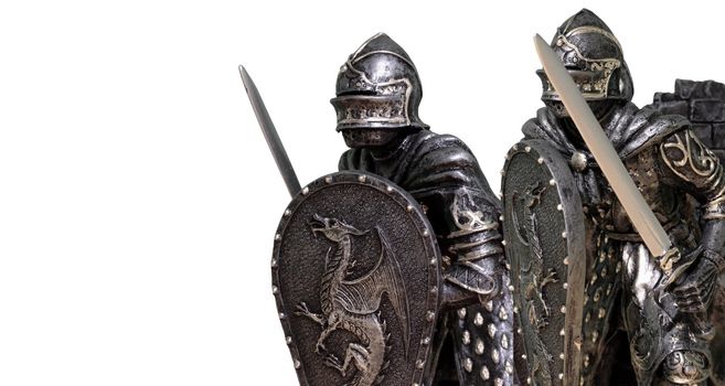 Medieval Knights - Various images depicting re-enactments of medieval period ways of life