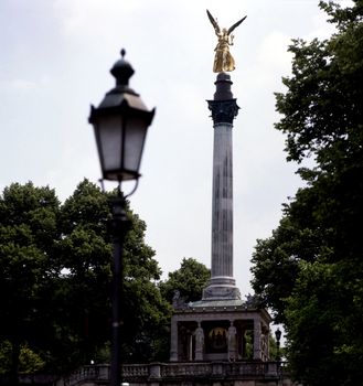 Statue of Peace Angel in Munich