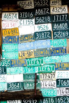 registration numbers, USA