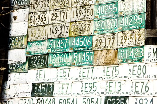 registration numbers, USA