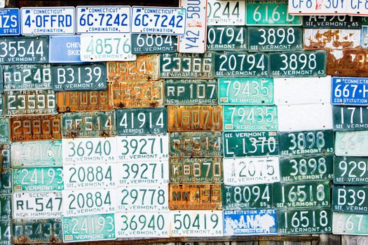 registration numbers, USA