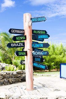guidepost, North Point, Barbados