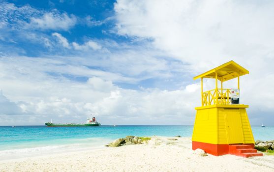 cabin on the beach, Enterprise Beach, Barbados, Caribbean