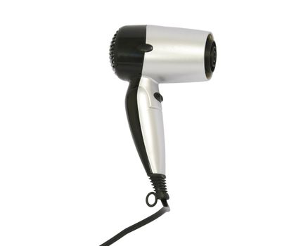 hairdryer on white background