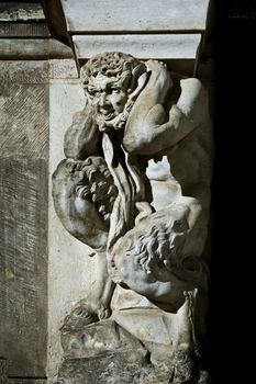 An image of a satyr statue in Dresden