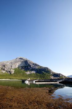 A coastal landscape in northern Norway