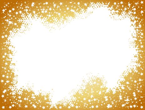 golden christmas background- space for your text