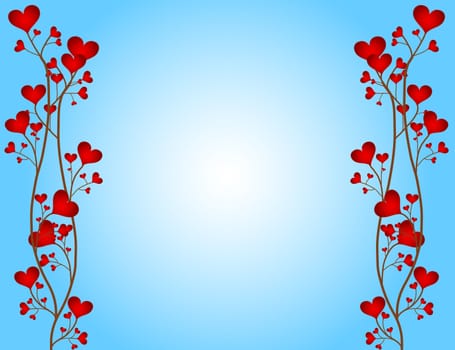 Love Flower Frame