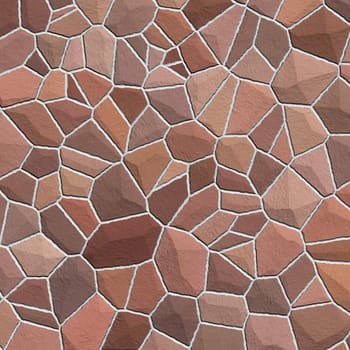 Stones pattern  texture in shades of brown