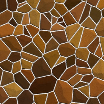 Stones pattern  texture in shades of brown
