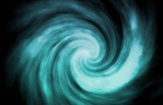 Alien Abstract Vortex Background Art in Swirls