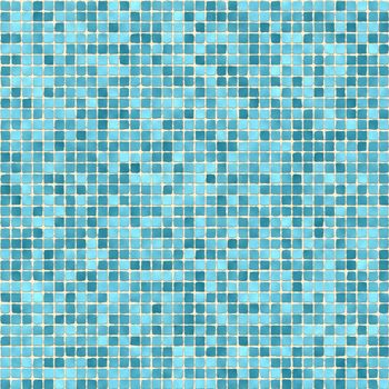 Small green tiles texture common in swimming pools