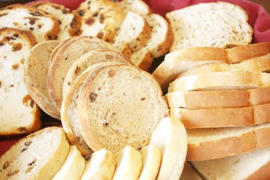 Bread Assorted Variety for a Healthy Breakfast
