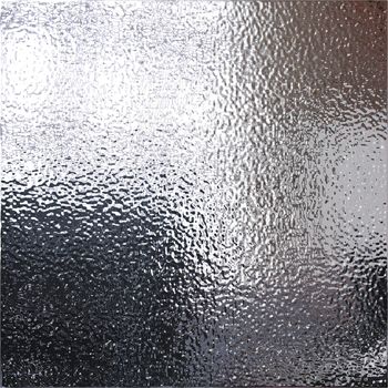 Metallic corrugated texture in silver tones