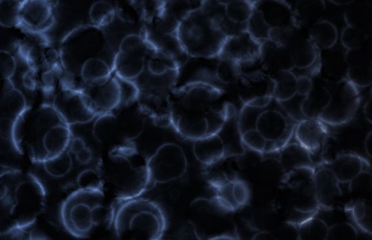 Microscopic Cell Organisms as an Abstract Art