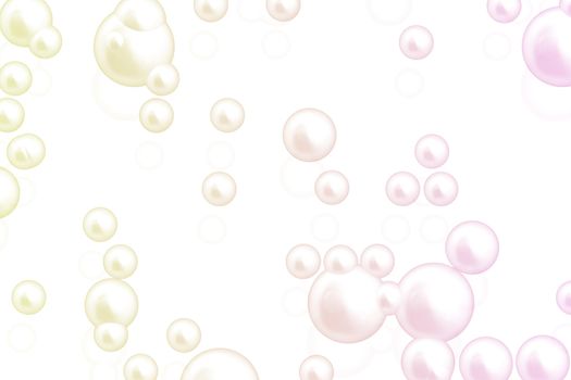 Soda Pop Fun Color Bubbles Abstract Illustration