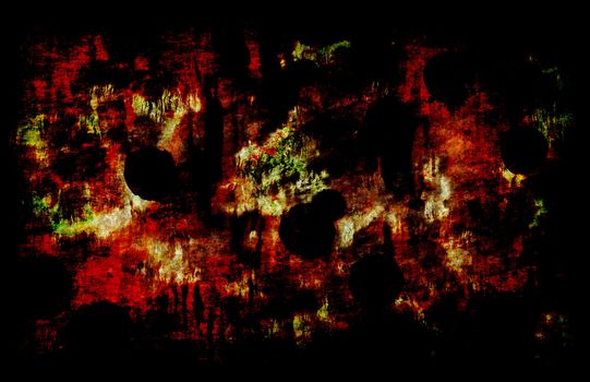 Grunge Paint Splatter As Art Painted Background