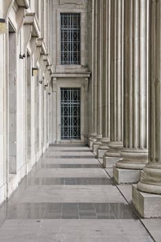 Law and Order in University Stone Building