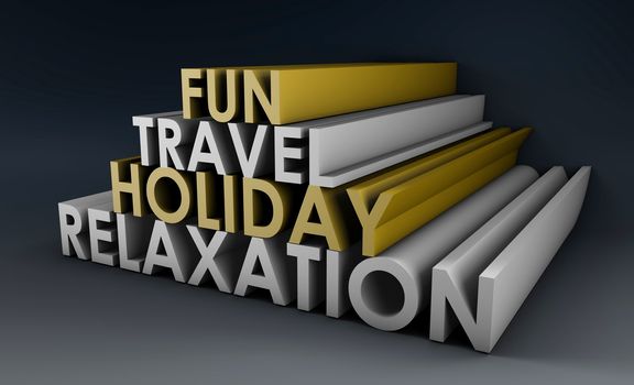 Travel Fun on a Holiday and Relaxation