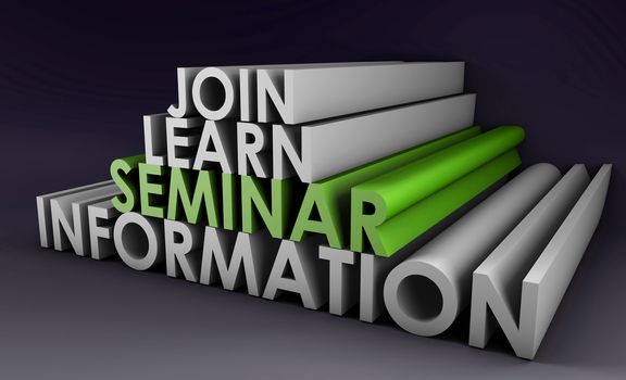 Seminar to Join and Learn Information in 3d