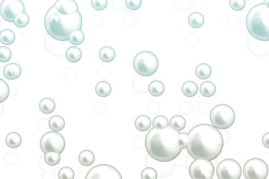 Soda Pop Fun Color Bubbles Abstract Illustration